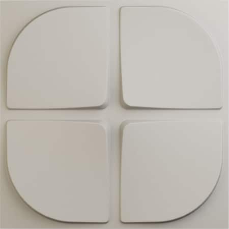 Ekena Millwork 19 5/8in. W x 19 5/8in. H Edmund EnduraWall Decorative 3D Wall Panel, Total 32.04 Sq. Ft., 12PK WP20X20EUGBW-CASE-12